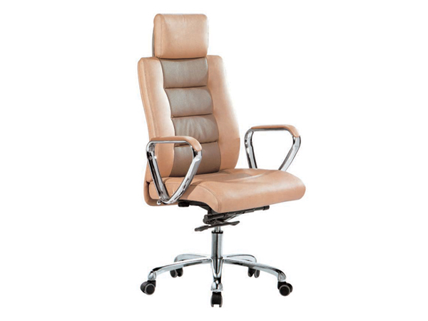 dark brown leather office chair EKL-123A