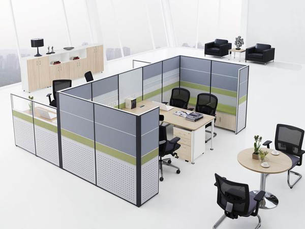 wood office partition OP-2585