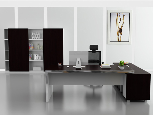 large executive desk solid wood ED-8235