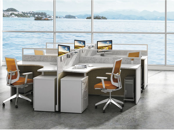 workstations office furniture wood legs OP-3326