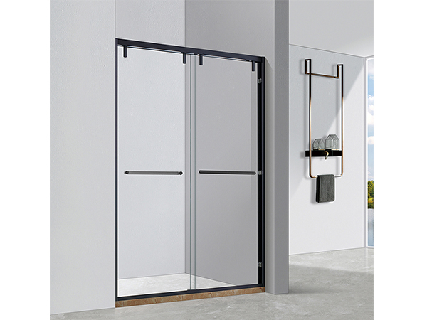 Straight shower partition
