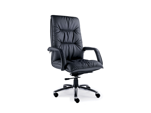 full grain leather office chair EKL-128A
