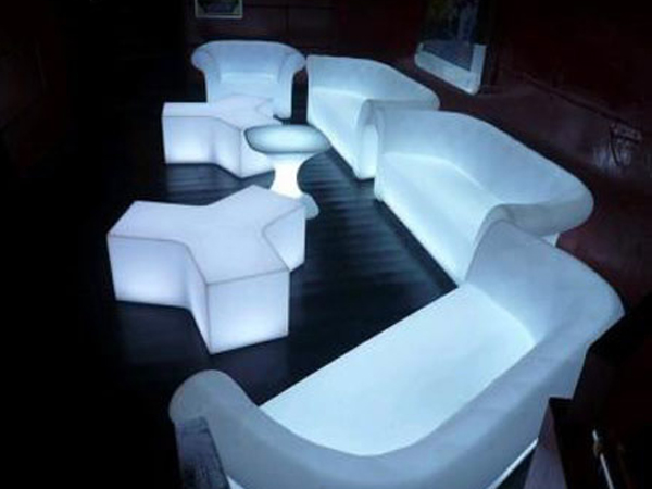 led sofa set furniture EKL-1035