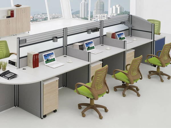 sound proof offic partit 8 person office cluster OP-3025