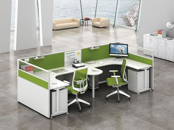 office desk workstation for 2 people LX402