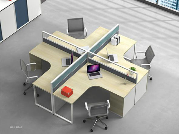 Private space new modern design standard size curved modular aluminum partitions workstation