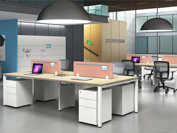 Modern new design 4 seat office modular small workstation cubicle desk