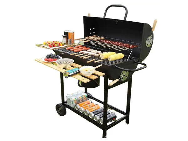 Outdoor Stainless steel Barbecue stove and rack