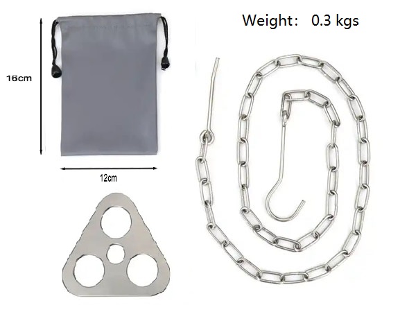 Campfire Tripod Board Plate Kit