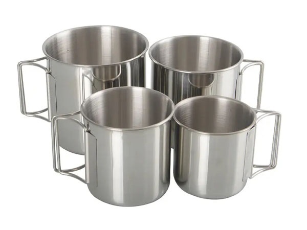 Outdoor stainless steel Folding Camping Cup