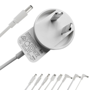 AU Plug 24V 1A 24W Interchangeable Wall Adapter Level V for Home Appliances & Cleaners