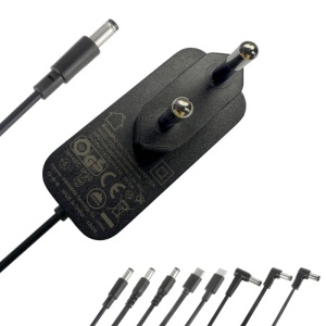 EU Certificated Level 6 Energy Efficiency Cc/CV Solution 9V-48V, 3A Max. Power Adapter