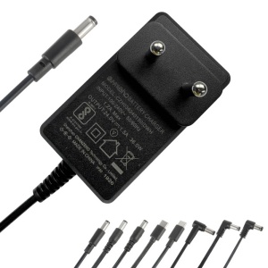 036n Level V 36W Wall Power Adapter 24V 1.5A with India Bis Approved Plug for Cleaning Robots & Small Home Appliances