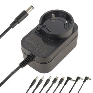US BS CE RCM PSE KC Changeable Plug Power Adapter