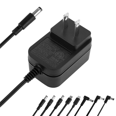 Us Certificated Level 6 Energy Efficiency Cc/CV Solution 3.6V-32V, 1.5A Max. Power Adapter