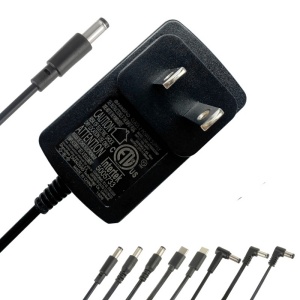 US High-Efficiency 27V 0.5A Direct Plug-in Power Adapter Level VI for Floor Washers