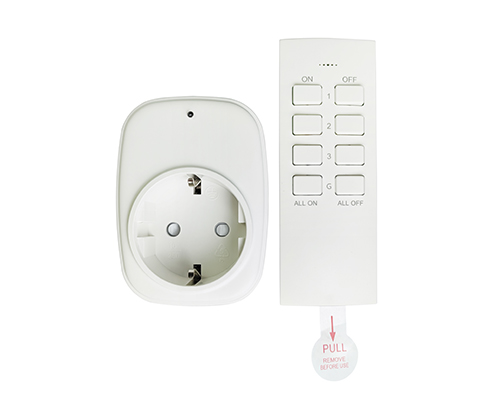 EU Wireless Remote Control Smart Socket, Schuko Plug Remote Power Switch Outlet